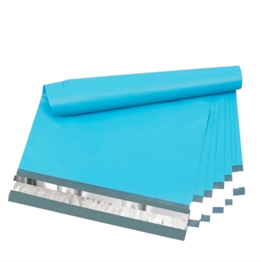 New Set Of 25 Heavy Duty Self Seal Poly Mailers Blue 10x13